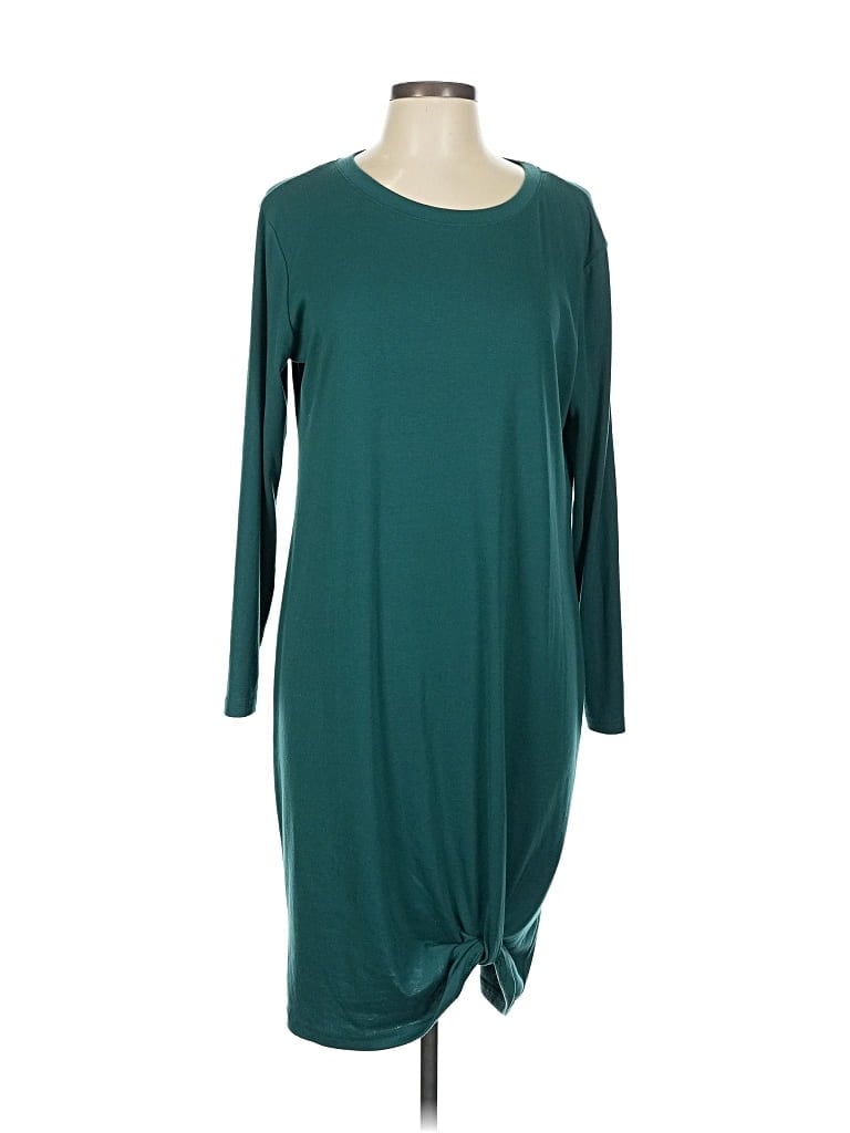 Pre-owned Unbranded Casual Dress In Blue