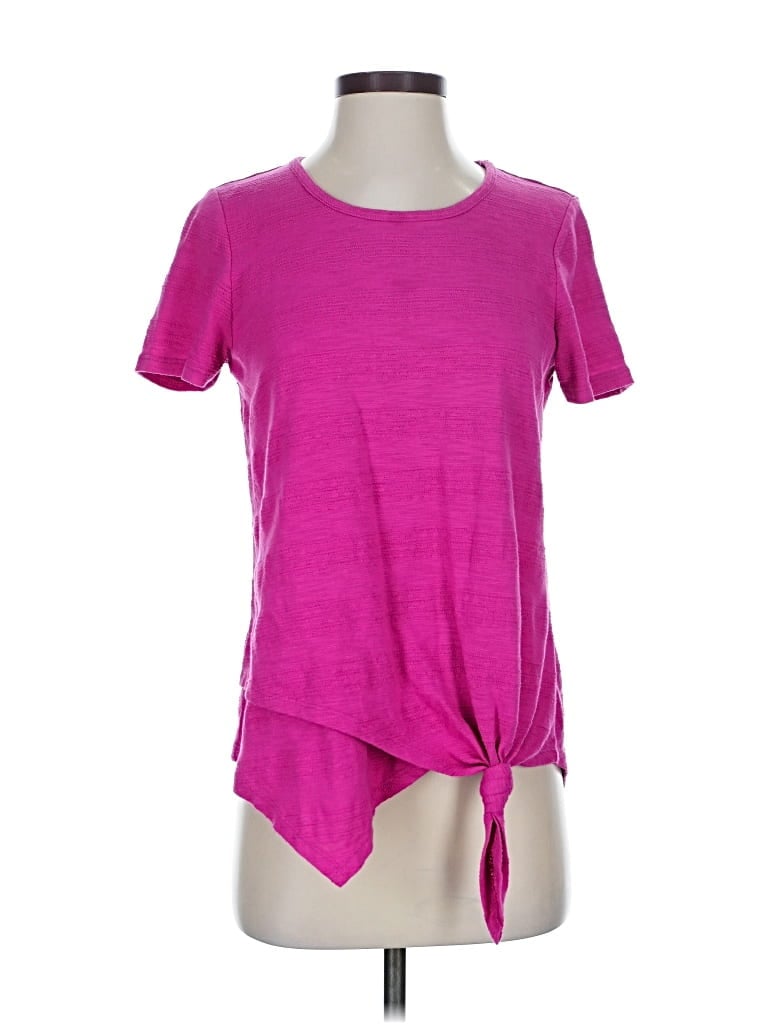 Pre-owned Westbound Short Sleeve T-shirt In Pink
