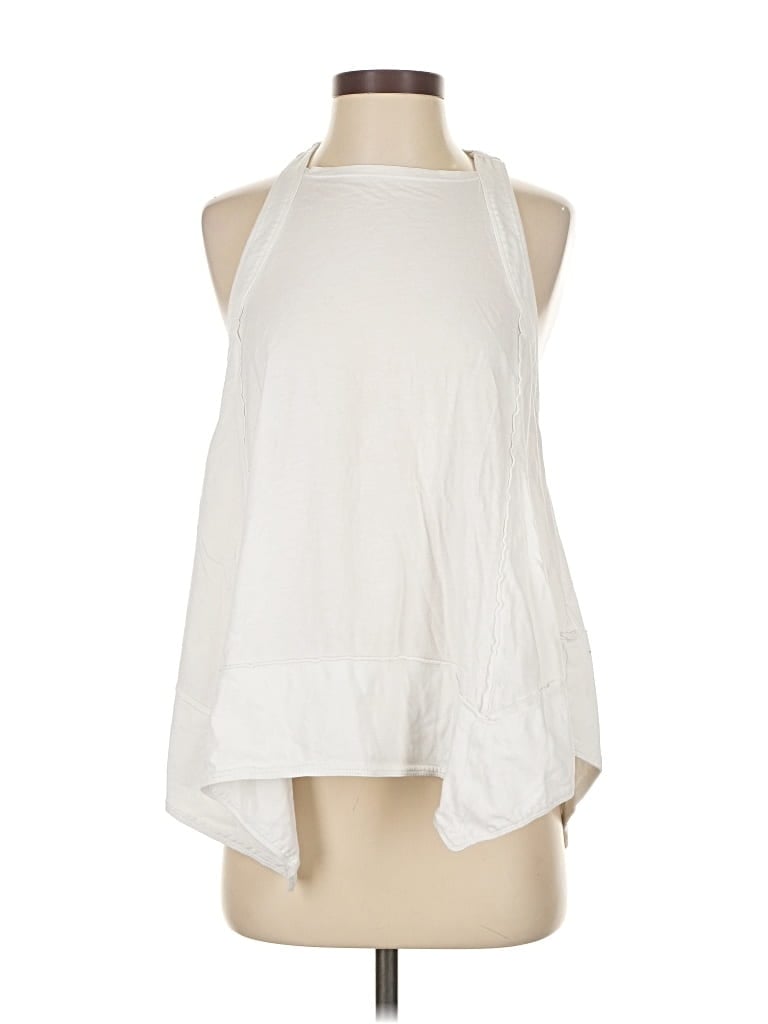 Pre-owned Pilcro Tank Top White Halter Neckline Tops