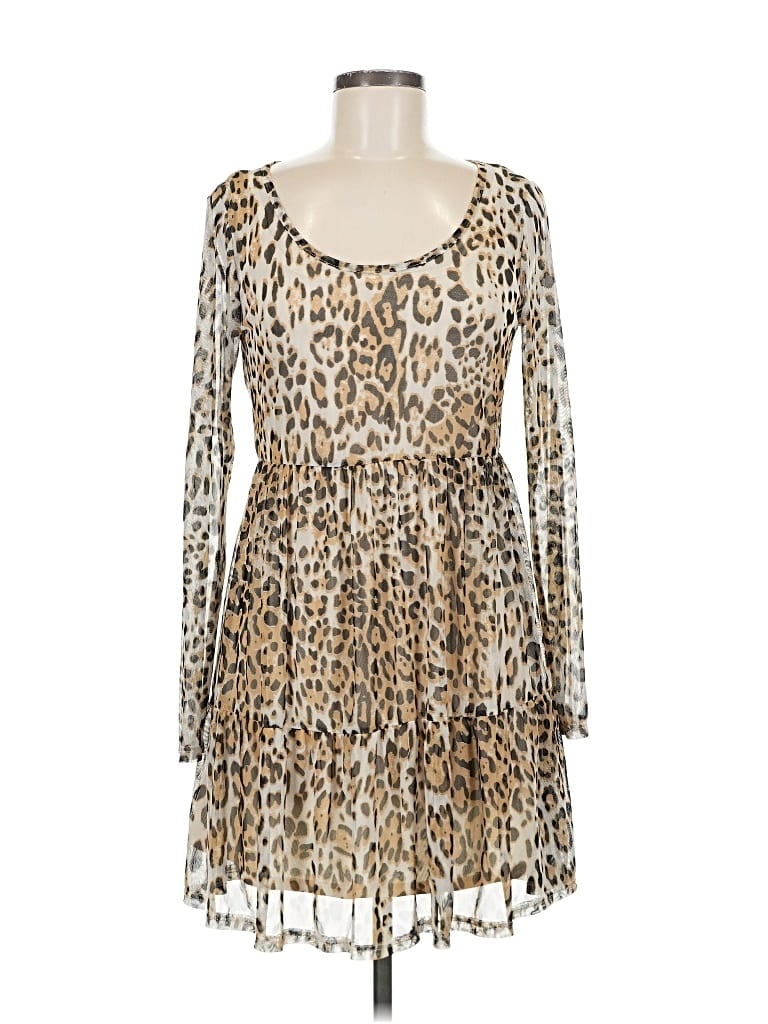 Pre-owned Ten Sixty Sherman Casual Dress In Brown