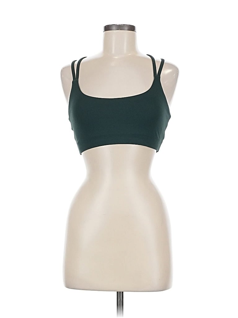 Pre-owned Fabletics Sports Bra In Green