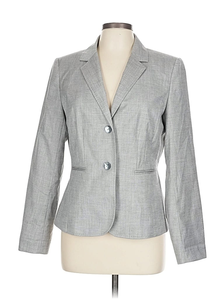 Pre-owned Calvin Klein Blazer Jacket In Gray