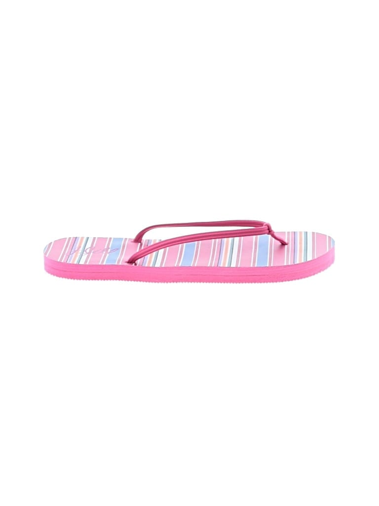 Pre-owned Jjill Flip Flops In Pink