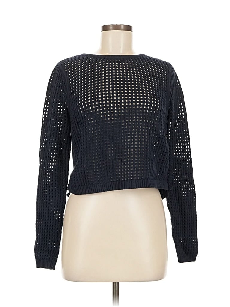 Pre-owned Rebecca Taylor Pullover Sweater In Black