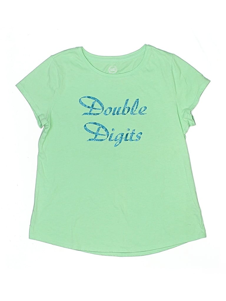 Pre-owned Wonder Nation Kids' Short Sleeve T-shirt In Green