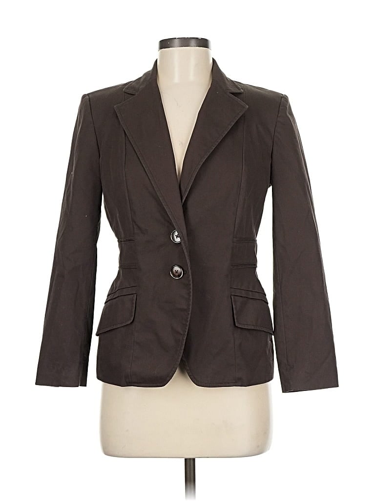 Pre-owned Banana Republic Factory Store Blazer Jacket In Brown