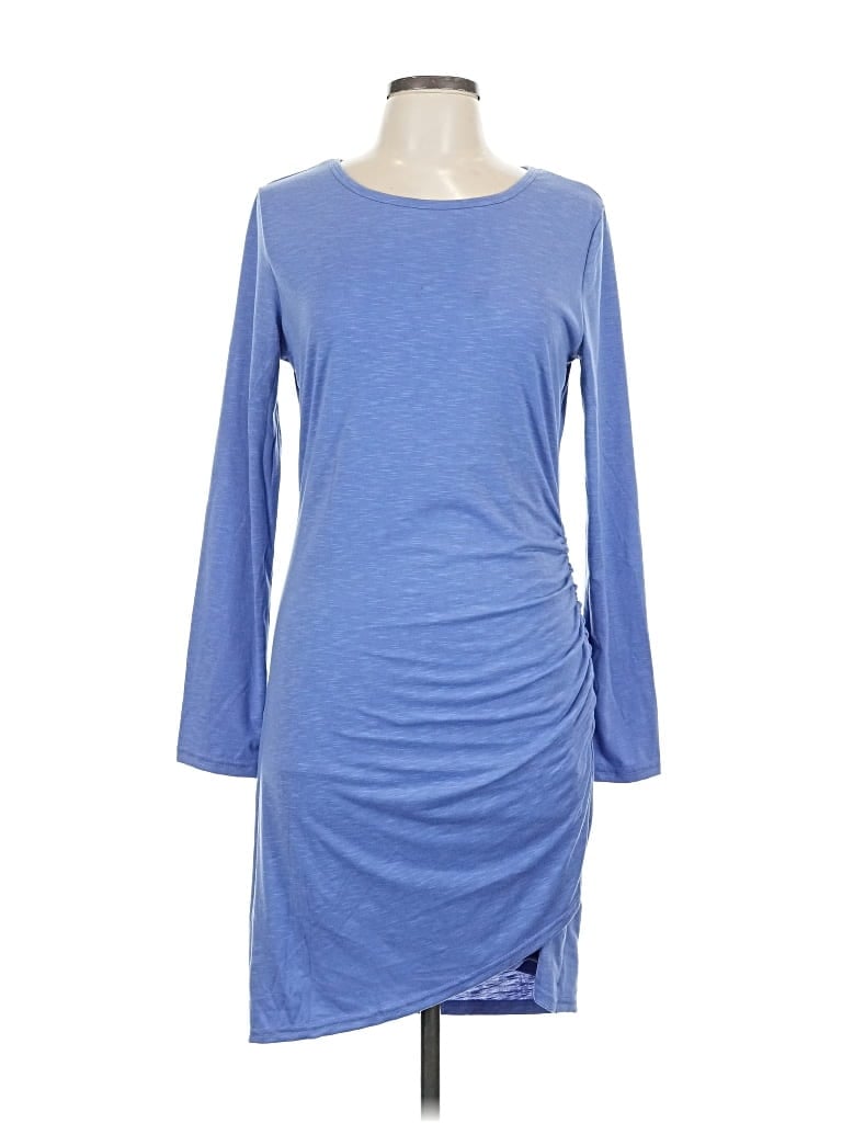 Pre-owned Btfbm Casual Dress In Blue