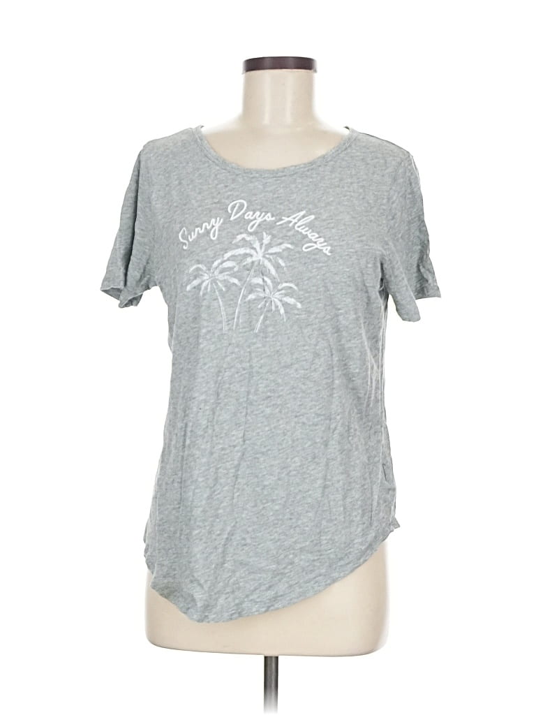 Pre-owned Old Navy Short Sleeve T-shirt In Gray