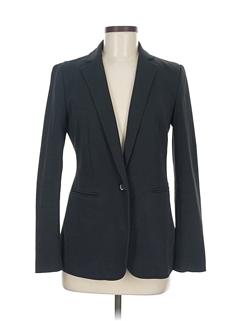 Pre-owned Ann Taylor Blazer Jacket In Black