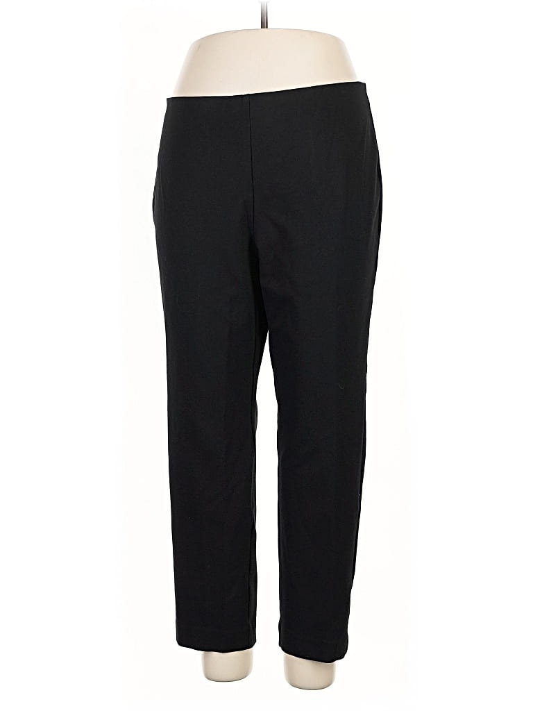 Pre-owned Anne Klein Dress Pants In Black