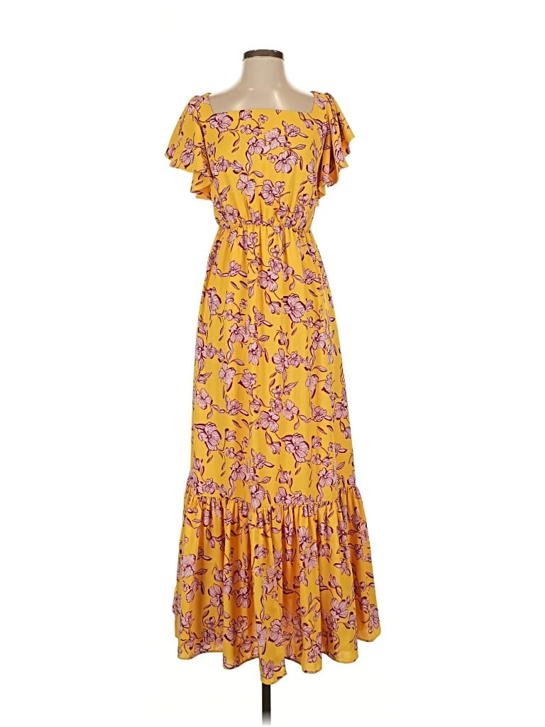 Pre-owned Sachin & Babi Casual Dress In Yellow