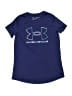 Under Armour 100% Polyester Blue Active T-Shirt Size S (youth) - photo 1