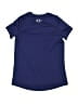 Under Armour 100% Polyester Blue Active T-Shirt Size S (youth) - photo 2
