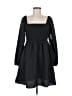 Old Navy 100% Polyester Solid Black Casual Dress Size M - photo 1