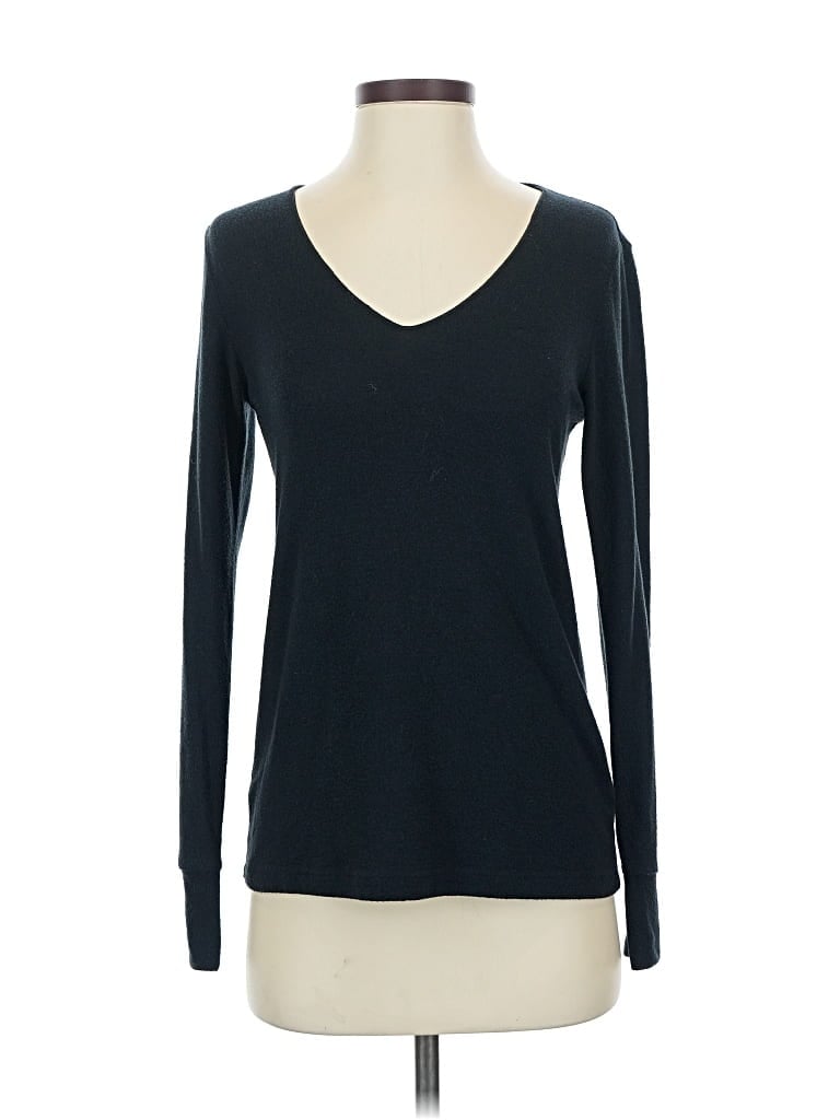 Pre-owned Lna Long Sleeve T-shirt In Blue