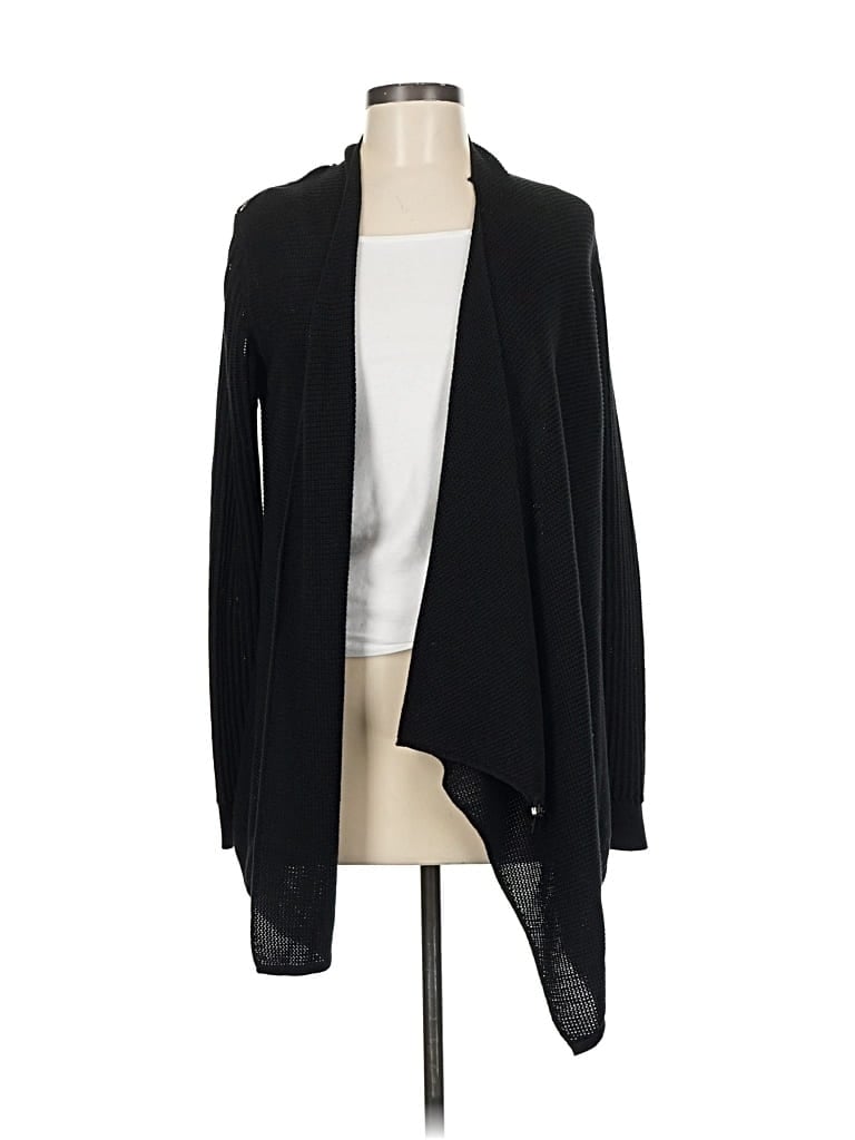 Pre-owned Allsaints Cardigan Sweater In Black