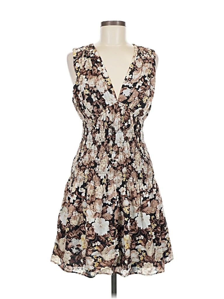 Pre-owned Abercrombie & Fitch Cocktail Dress In Brown