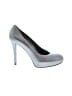 Stuart Weitzman Metallic Gray Heels Size 9 - photo 1
