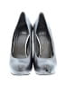 Stuart Weitzman Metallic Gray Heels Size 9 - photo 2