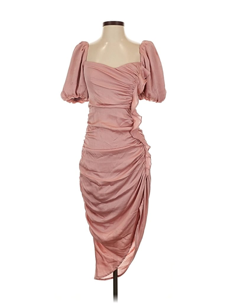 Pre-owned Astr Cocktail Dress In Pink