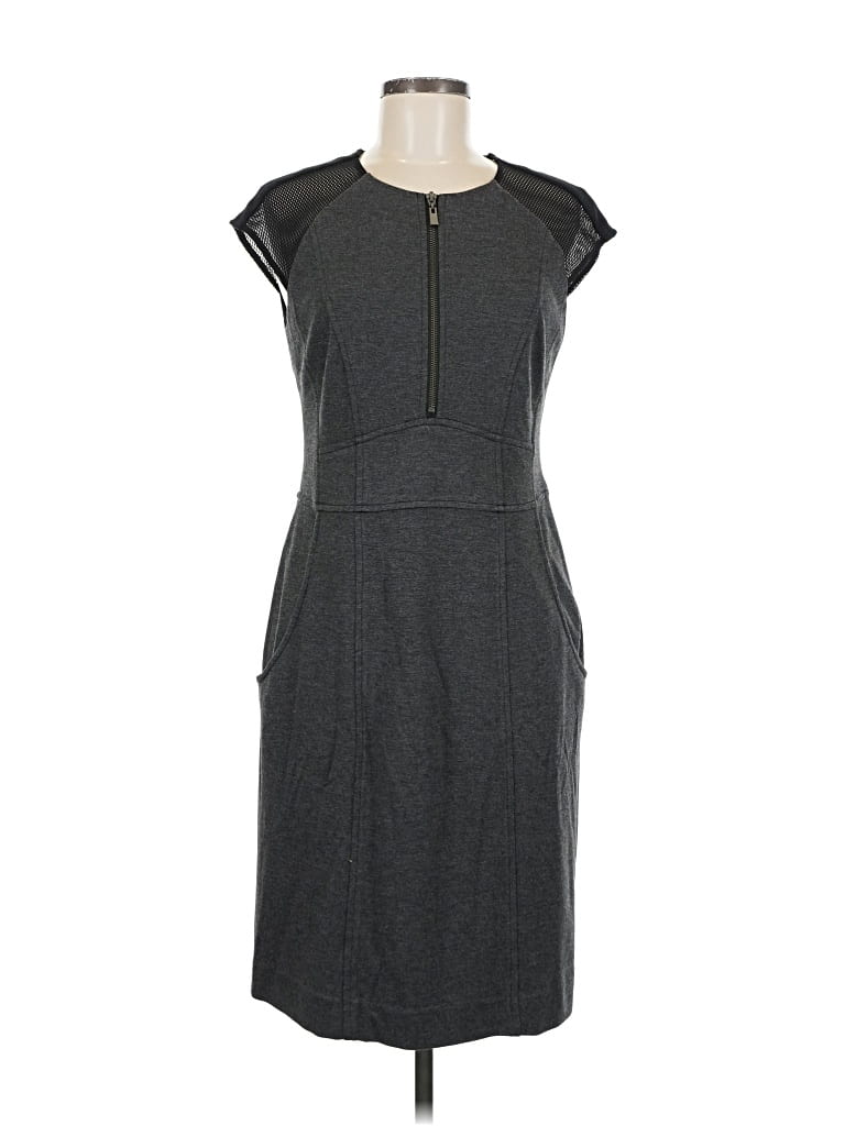 Pre-owned Nanette Lepore Casual Dress In Gray