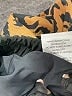 LPA 100% Polyester Animal Print Gold Windbreaker Size M - photo 8
