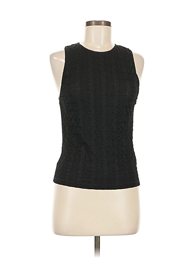 Pre-owned Vince Sleeveless T-shirt In Black