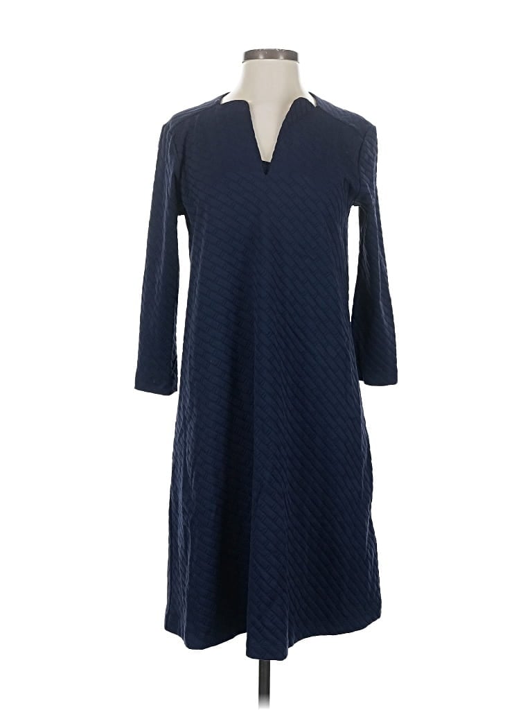 Pre-owned J. Mclaughlin Casual Dress In Blue