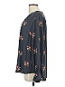 T Tahari 100% Polyester Gray Long Sleeve Blouse Size L - photo 5