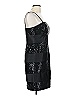 DressBarn 100% Polyester Stars Black Cocktail Dress Size 10 - photo 4