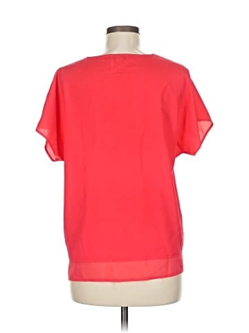 DKNY Short Sleeve Blouse (view 2)