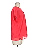 DKNY 100% Polyester Red Short Sleeve Blouse Size M - photo 4
