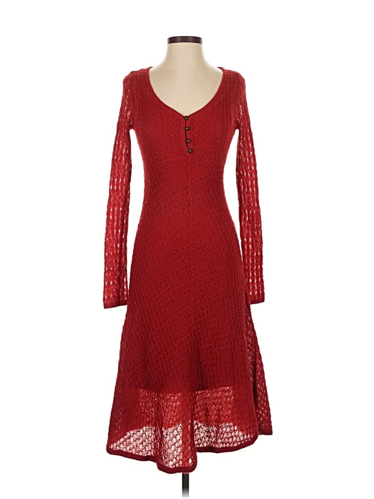 Pre-owned Sparrow Casual Dress In Red