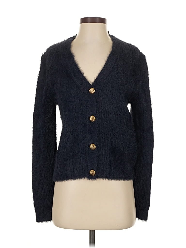 Pre-owned Banana Republic Cardigan Sweater In Blue