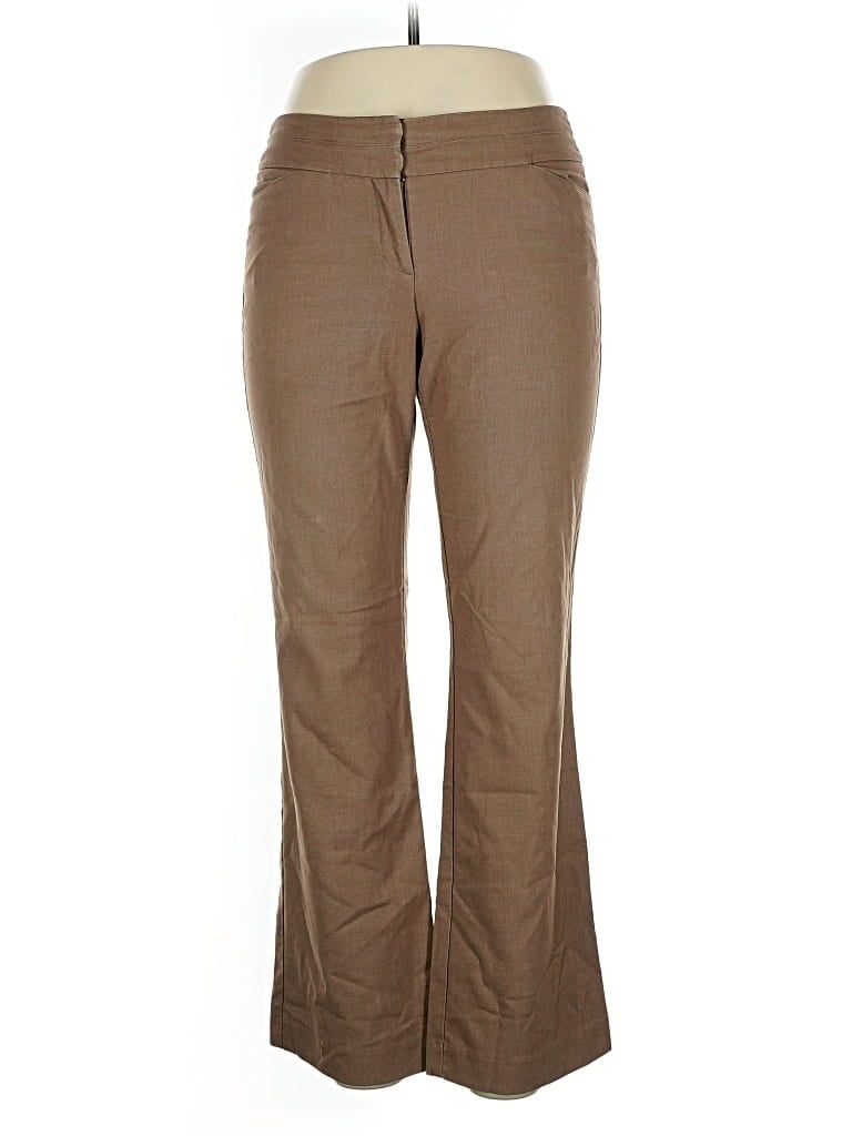 Pre-owned Ann Taylor Loft Outlet Casual Pants In Brown