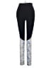 Amari Solid Black Active Pants Size M - photo 2