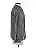 MICHAEL Michael Kors 100% Polyester Polka Dots Gray Long Sleeve Blouse Size S - photo 4