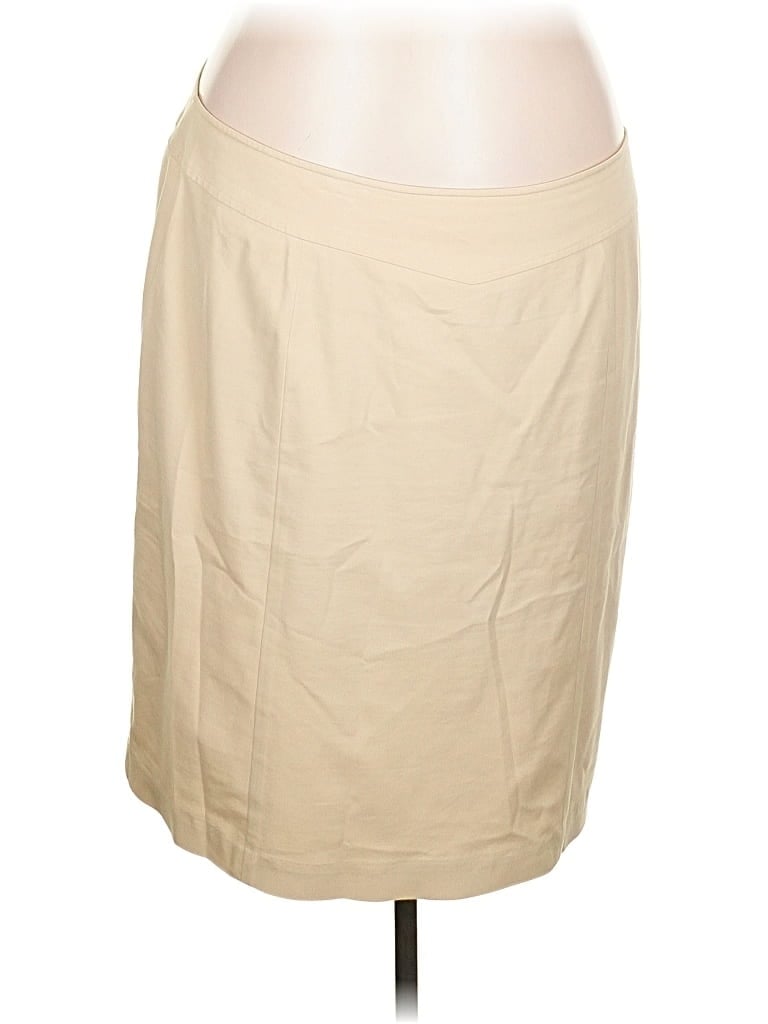 Pre-owned Talbots Formal Skirt In Brown