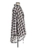 Torrid 100% Polyester Plaid Black Long Sleeve Blouse Size Med Plus (00) - photo 4