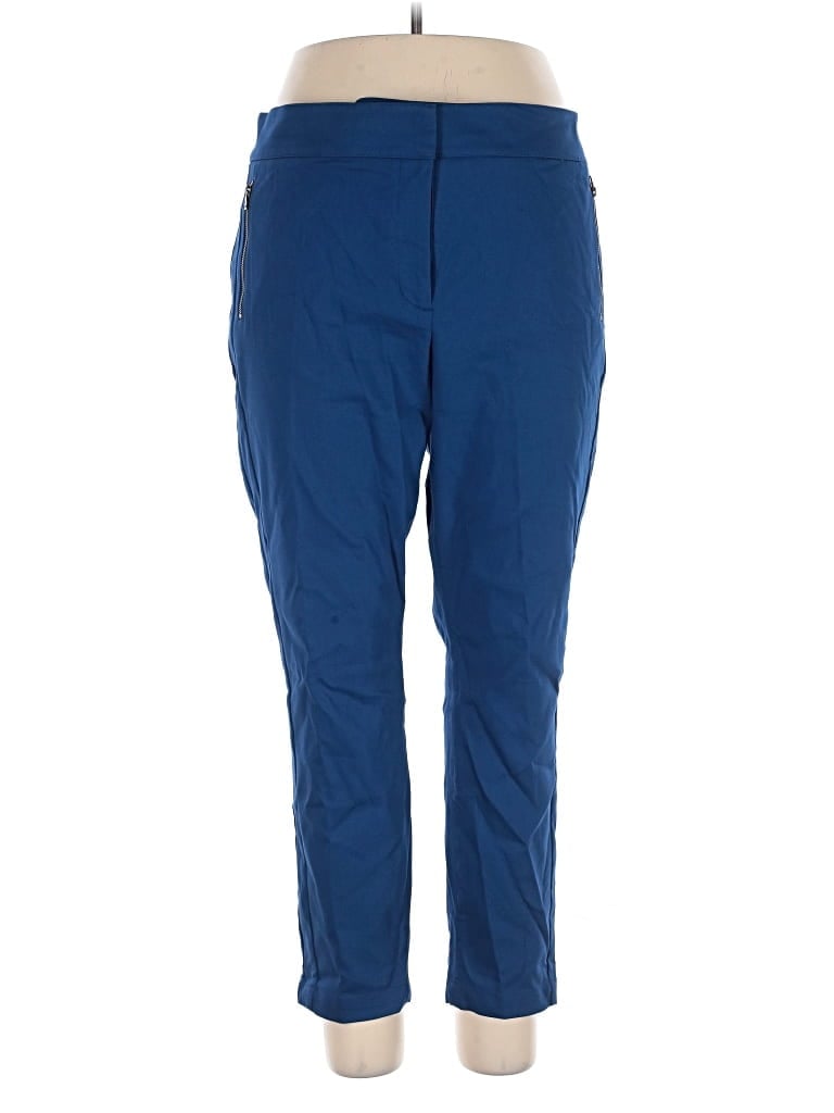 Pre-owned Ann Taylor Loft Active Pants In Blue