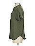 Reset 100% Polyester Green Short Sleeve Blouse Size S - photo 5