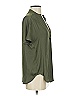 Reset 100% Polyester Green Short Sleeve Blouse Size S - photo 4