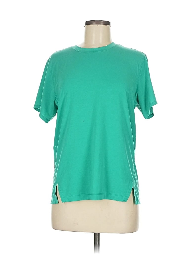 Pre-owned Lululemon Athletica Active T-shirt In Green
