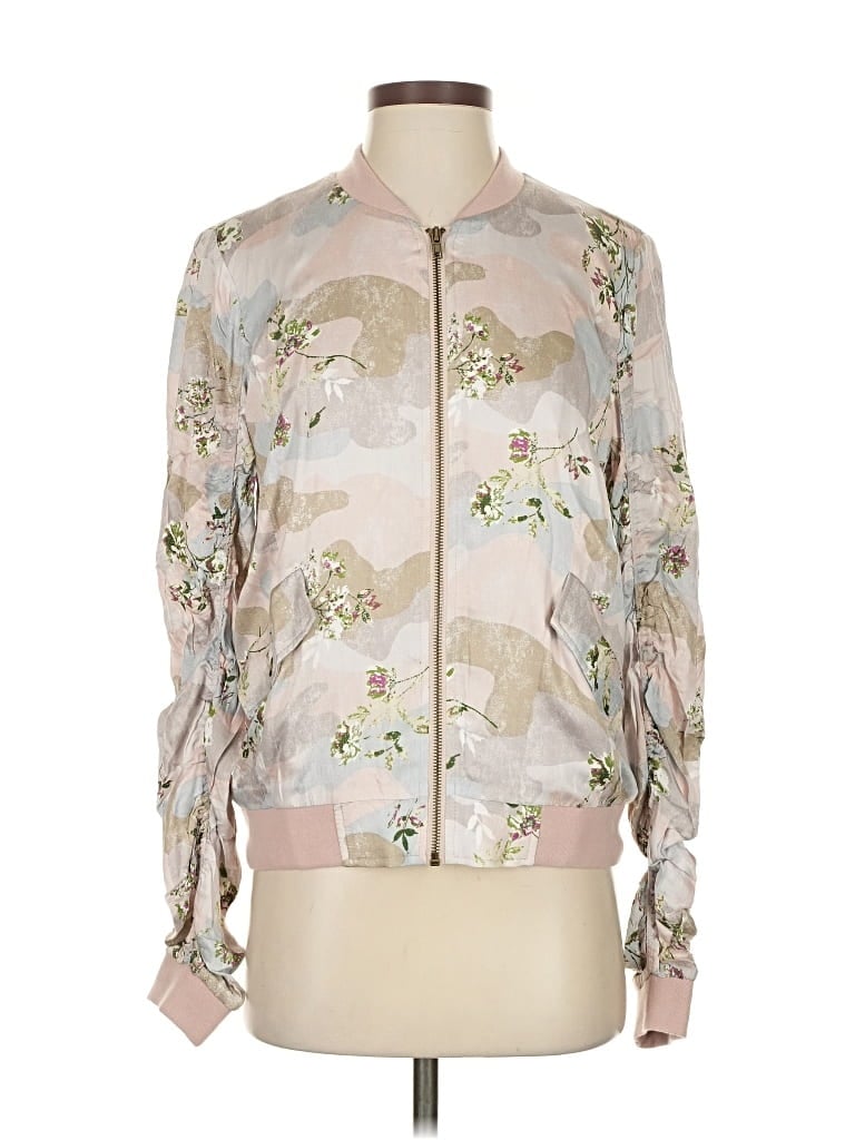 Pre-owned Mystree Cardigan Sweater In Silver