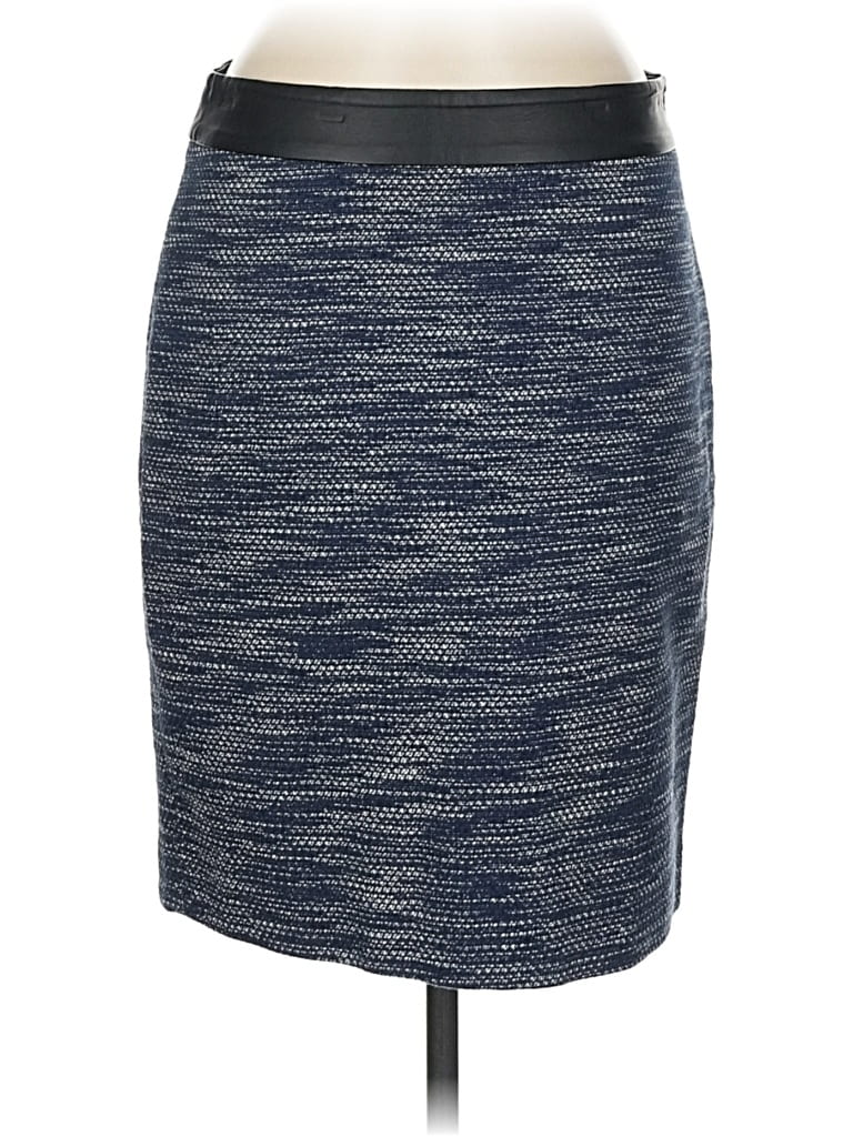 Pre-owned Ann Taylor Casual Skirt In Blue