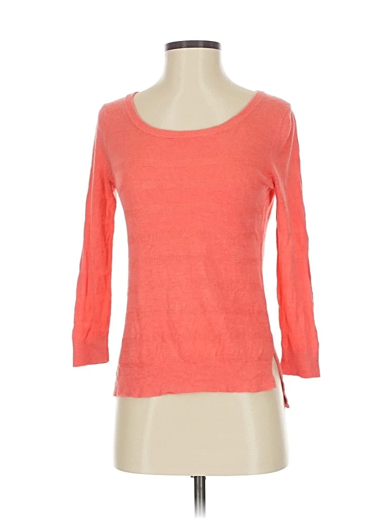 Pre-owned Banana Republic Cardigan Sweater In Orange