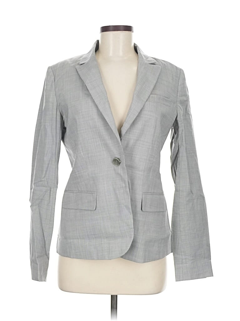 Pre-owned Theory Blazer Jacket In Gray