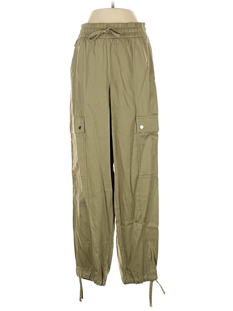 Pre-owned Athleta Cargo Pants In Green