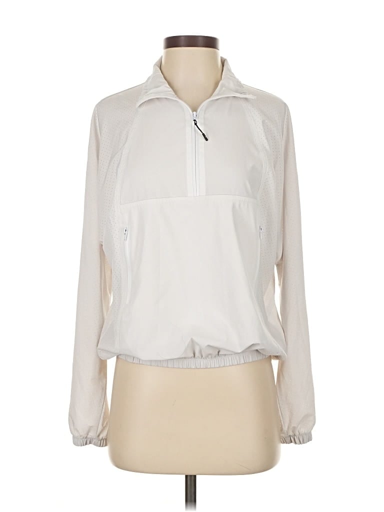 Pre-owned Lija Track Jacket In White