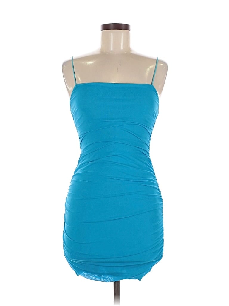 Pre-owned Hello Molly Cocktail Dress In Blue